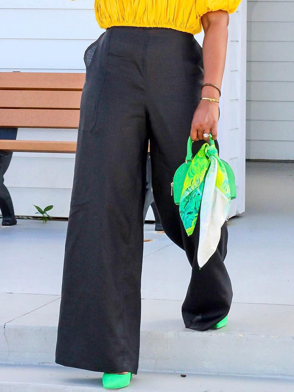 Loose Plain Elegant Pants