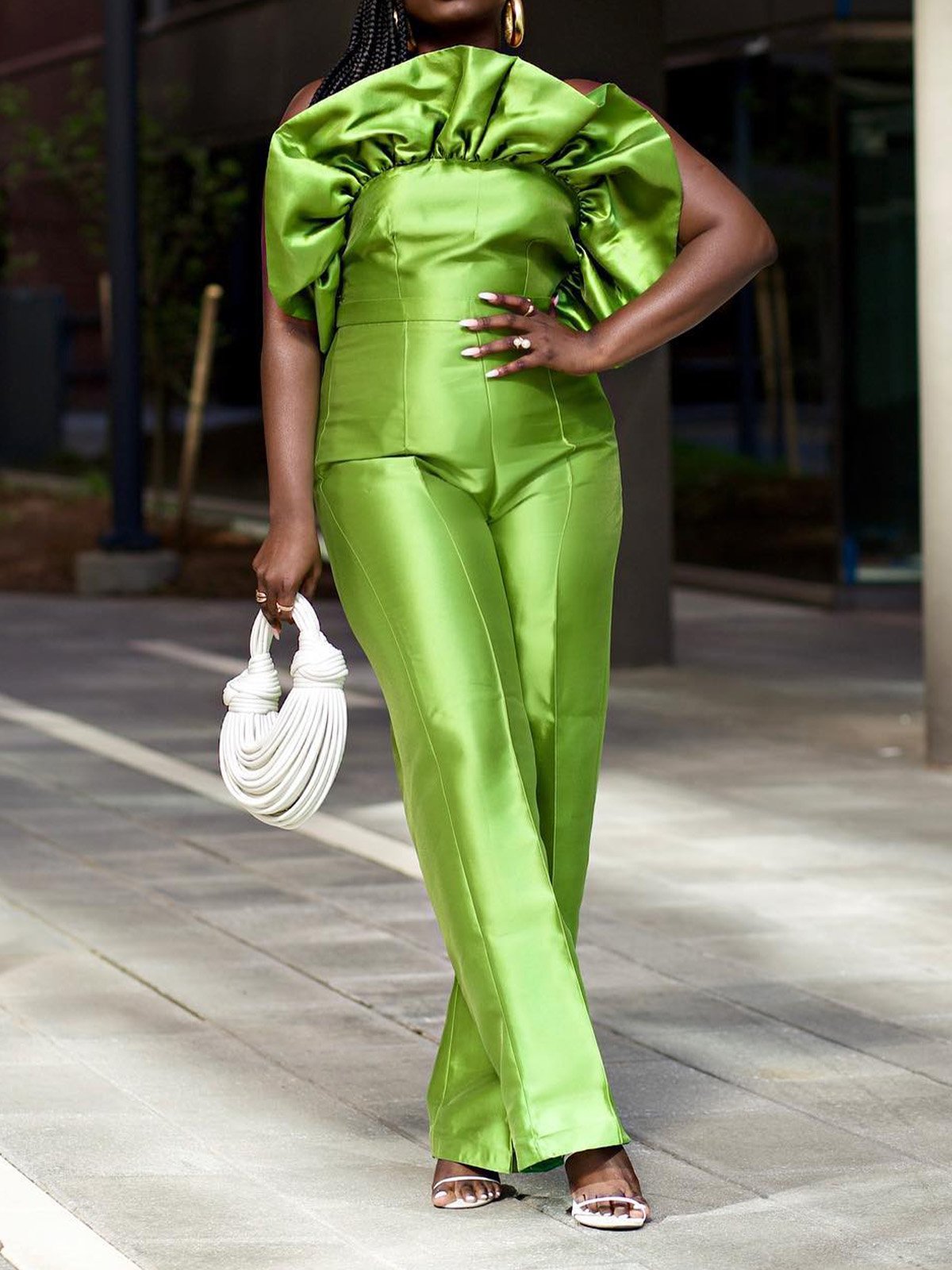Strapless Vacation Jumpsuit With No