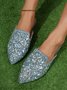 Versatile Rhinestone Mules
