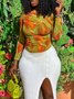 Vacation Tie Dye Others Regular Fit T-Shirt