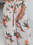 Striped Elegant Loose Pants