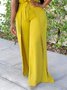 Plain Elegant Pants