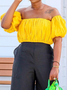 Elegant Boat Neck Shirt