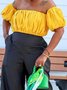 Elegant Boat Neck Shirt