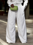 Loose Striped Elegant Pants