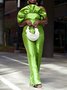 Strapless Vacation Jumpsuit With No