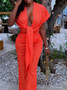 Plain Party Others Two-Piece Set With No