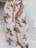 Striped Elegant Loose Pants