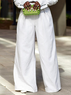 Loose Striped Elegant Pants